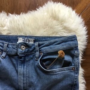 Free People high-waisted, skinny jeans